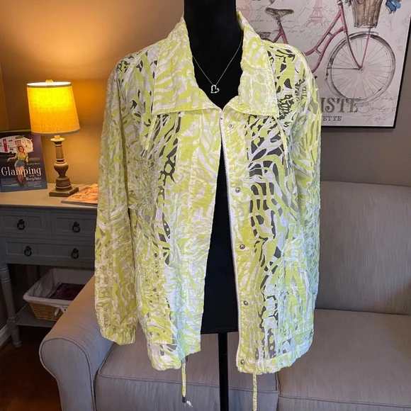 Chico's Jacket. sz XL/16 (Chico sz 3) - Picture 6 of 12